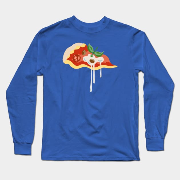 Pizza slice Long Sleeve T-Shirt by Rebelform